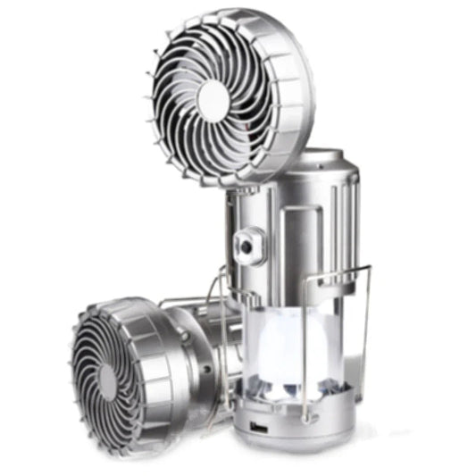 Frendorf | 2-in-1 Abenteuer Solarlicht & Tragbarer Ventilator