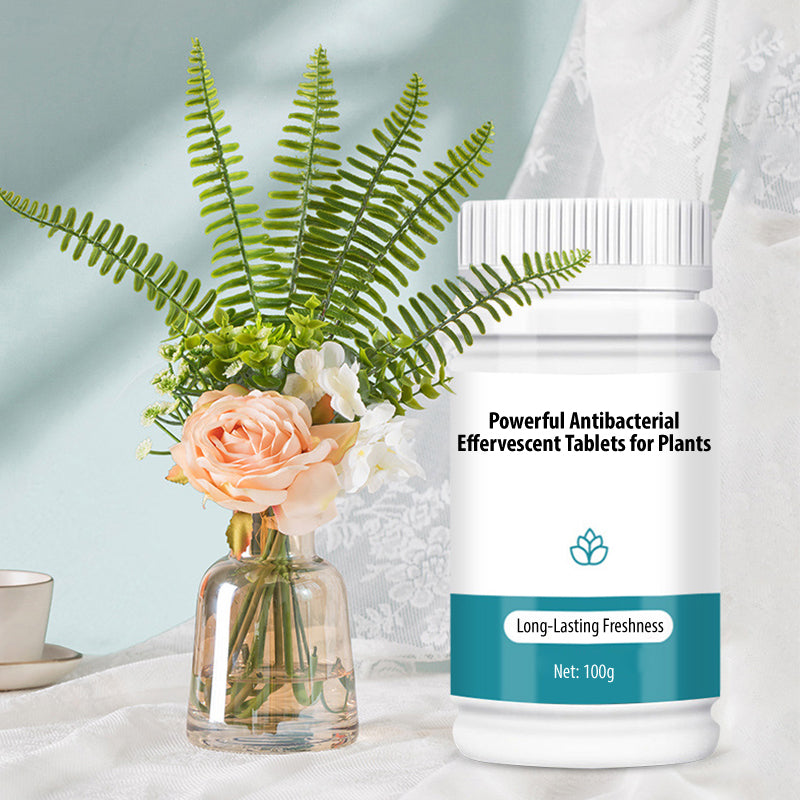 Frendorf | BloomGuard – Antibakterielle Sprudeltabletten für Blumen
