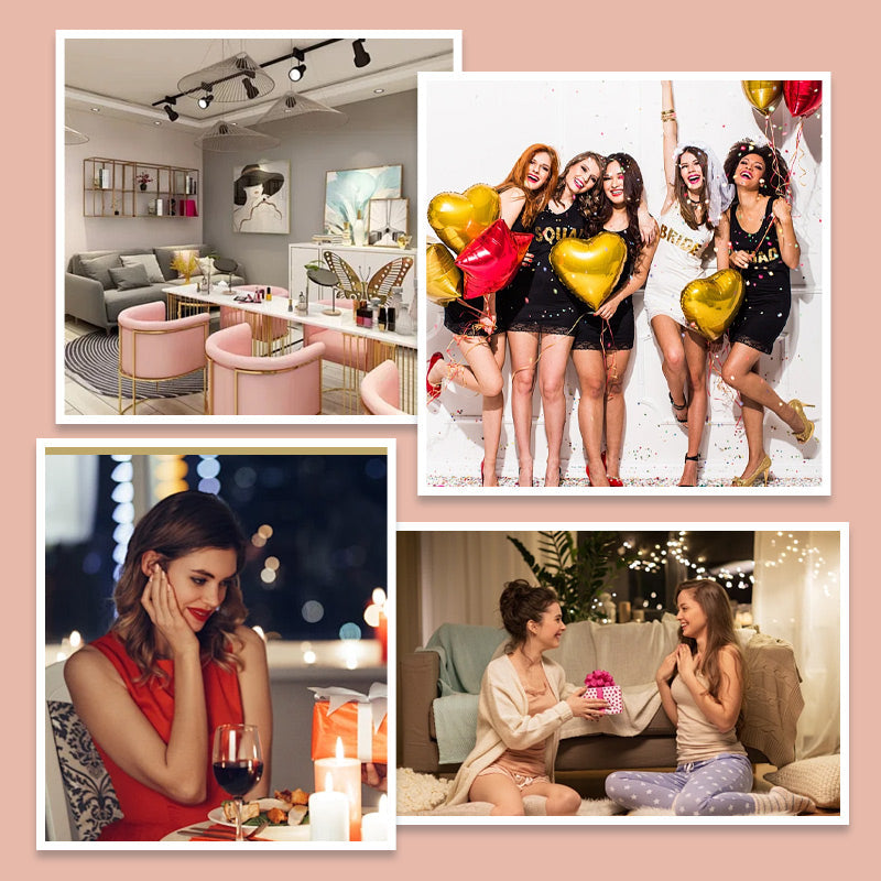 Frendorf | 14 Blätter quadratische Zehennägel zum Aufkleben