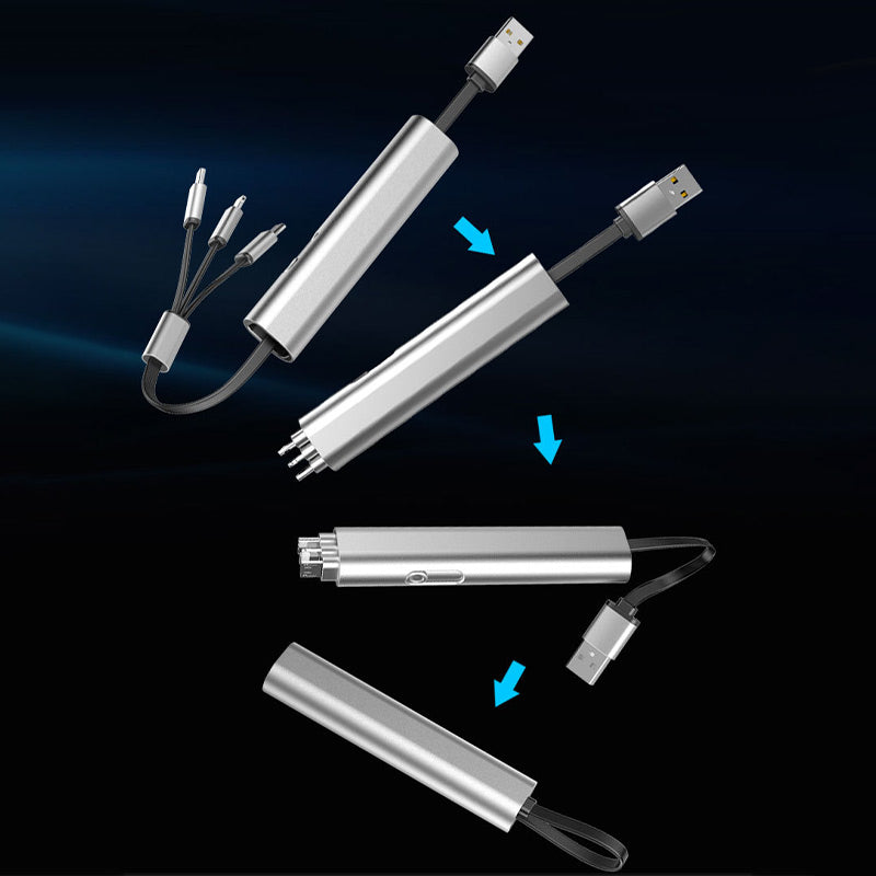 Frendorf | 3 in 1 Multifunktionales Teleskop-Ladekabel