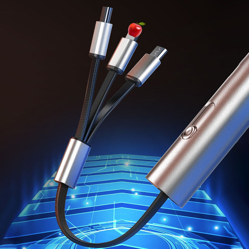 Frendorf | 3 in 1 Multifunktionales Teleskop-Ladekabel