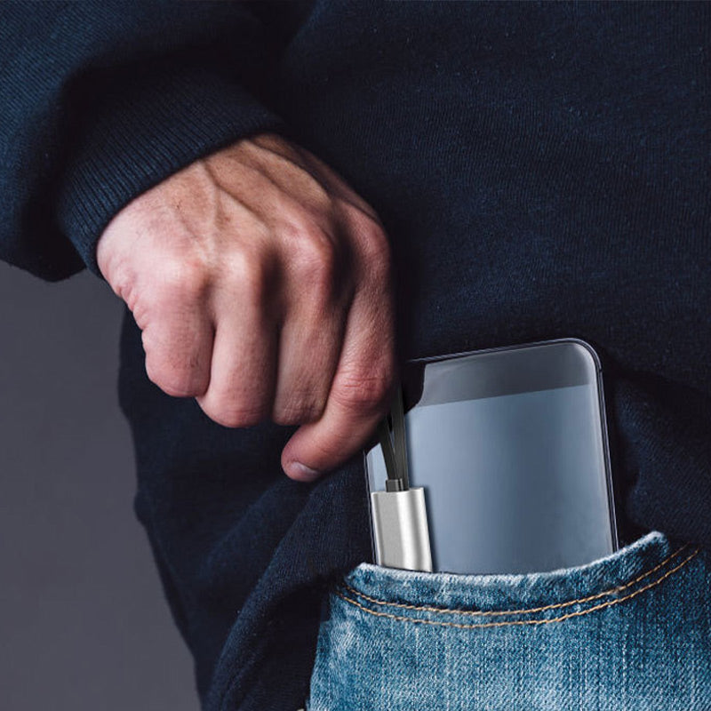 Frendorf | 3 in 1 Multifunktionales Teleskop-Ladekabel