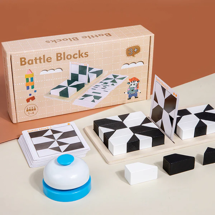 Frendorf | BrainBlocks | Montessori 3D Puzzle Klötze