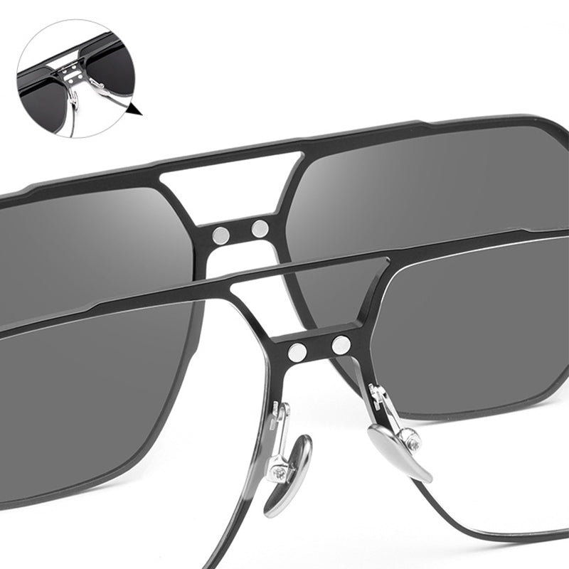 Frendorf | 3 in 1 Vintage Magnetclip Sonnenbrillen