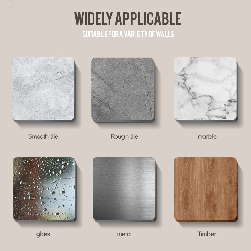 Frendorf | 2PCS Wandmontierter Badezimmer Organizer mit Saugnapf