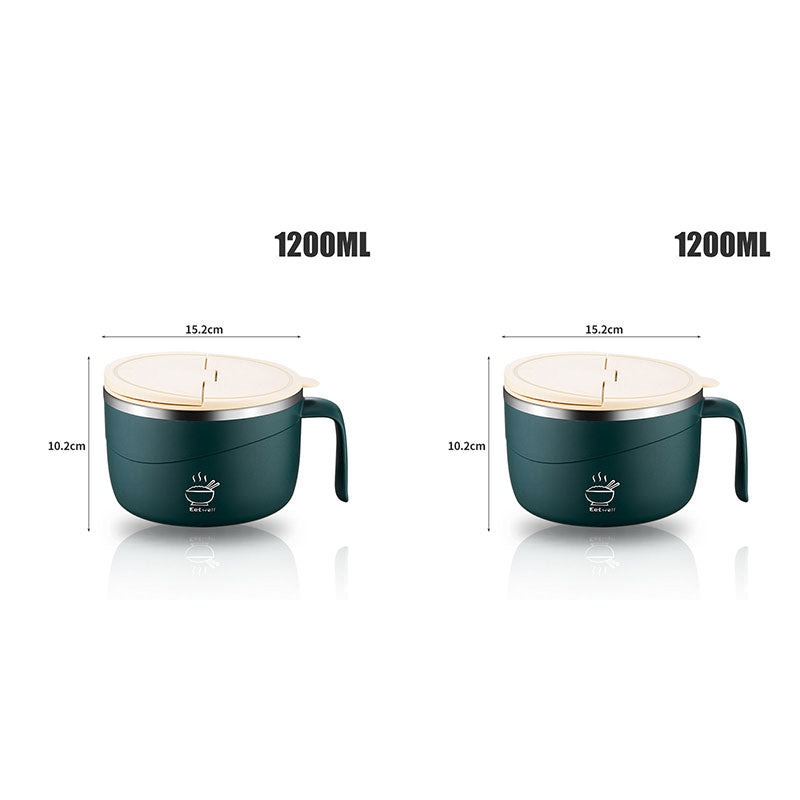 Frendorf | 304 Edelstahl isolierte Ramen-Schüssel