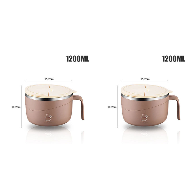 Frendorf | 304 Edelstahl isolierte Ramen-Schüssel