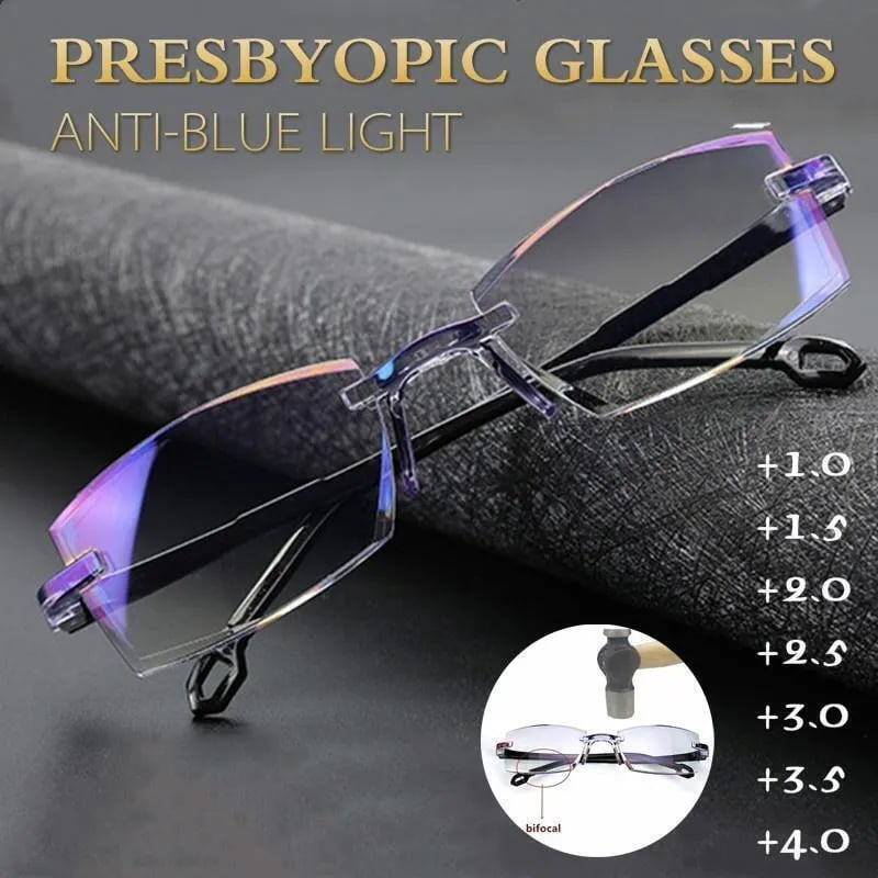 High Hardness Anti-Blau Progressive Fern-und Nahbereich Dual-Use Lesebrille