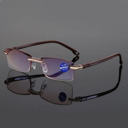 High Hardness Anti-Blau Progressive Fern-und Nahbereich Dual-Use Lesebrille