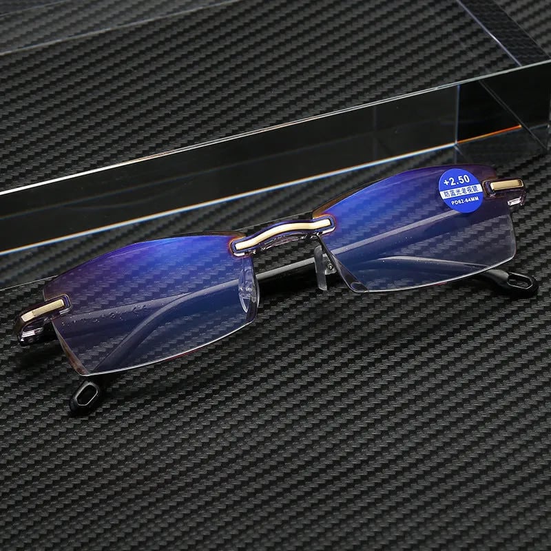 High Hardness Anti-Blau Progressive Fern-und Nahbereich Dual-Use Lesebrille