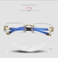 Frendorf | Saphir hohe Härte Anti-Blau progressive Fern-und Nah-Doppelt-Nutzung-Lesebrille