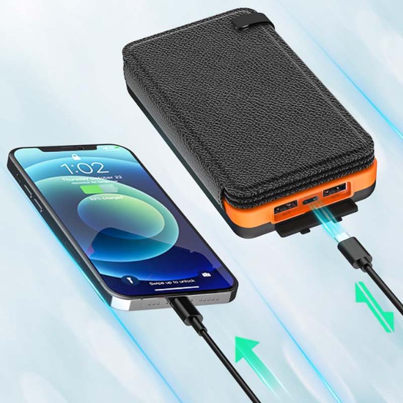 Frendorf | 25000mAh Hochleistungs-Solar-Powerbank - Schnellladung