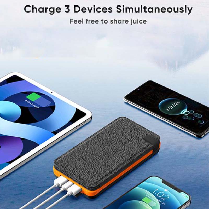 Frendorf | 25000mAh Hochleistungs-Solar-Powerbank - Schnellladung