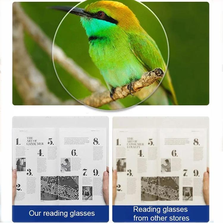 Frendorf | Magnetische Nacken-Hängende Anti-Verlust Anti-Blau Licht Lese-Brille