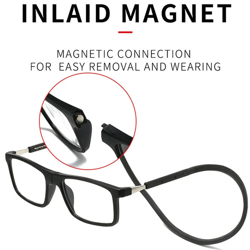 Frendorf | Magnetische Nacken-Hängende Anti-Verlust Anti-Blau Licht Lese-Brille