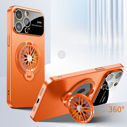 Frendorf | 2024 Neueste Stress Relief Spinning Gyroskop Handyhülle (kompatibel mit iPhone)