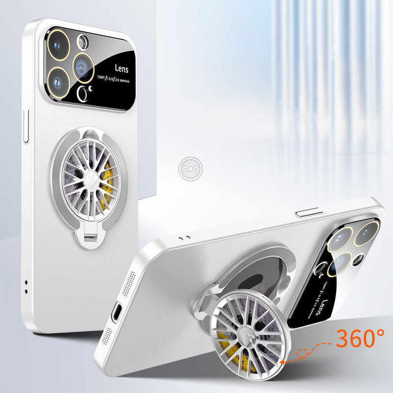 Frendorf | 2024 Neueste Stress Relief Spinning Gyroskop Handyhülle (kompatibel mit iPhone)