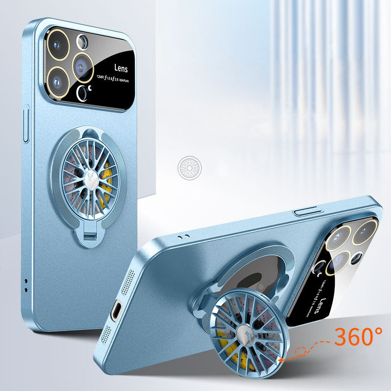 Frendorf | 2024 Neueste Stress Relief Spinning Gyroskop Handyhülle (kompatibel mit iPhone)