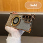 Frendorf | Glitzer Linsen Schutz Magnetische Telefonhülle mit Ständer