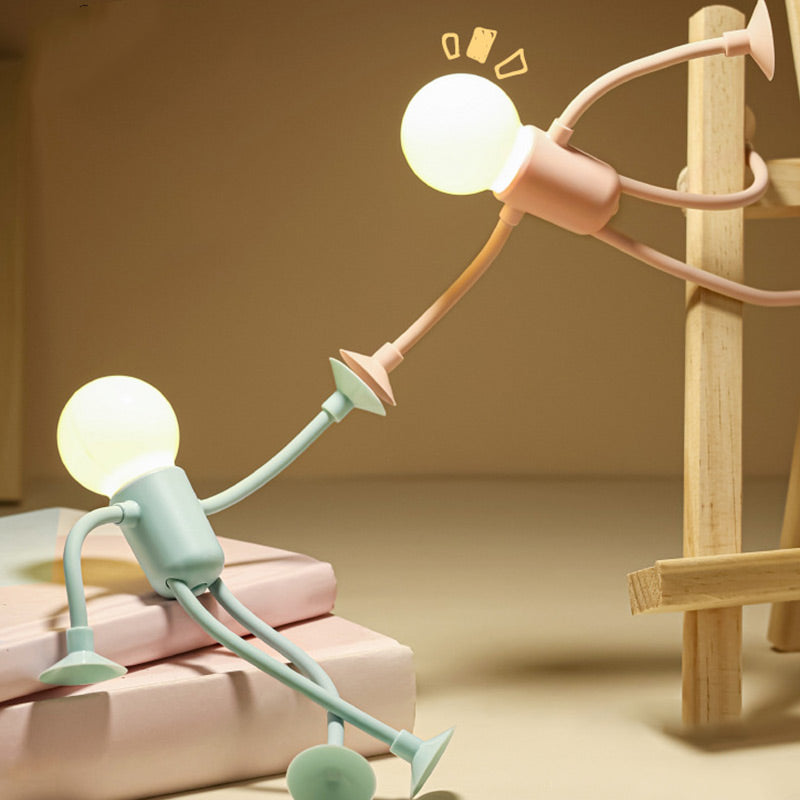 Frendorf | LumiFlex verstellbare Schreibtischlampe mit Saugnapfbasis