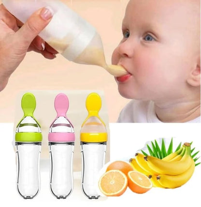Frendorf | BabyEase – Drückbare Baby-Löffelflasche | Sicher, clever & kleckerfrei! | 1+2 GRATIS