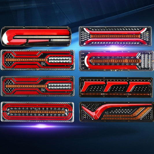 Frendorf | 2 leistungsstarke LED-Rücklichter für Lastwagen