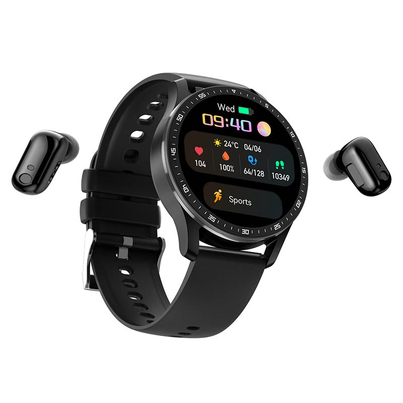 Frendorf | 2-in-1 Smartwatch mit Earbuds (Für iPhone & Android)