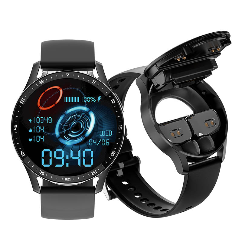 Frendorf | 2-in-1 Smartwatch mit Earbuds (Für iPhone & Android)
