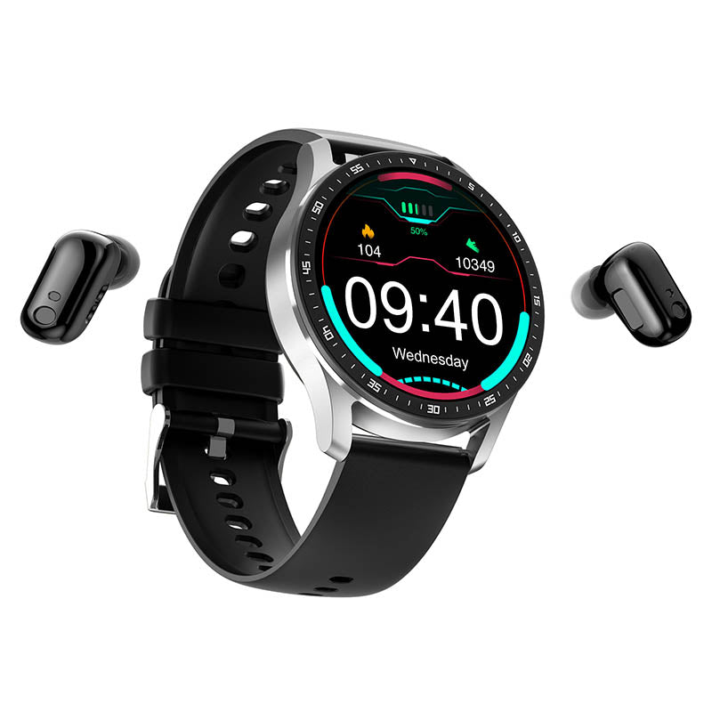 Frendorf | 2-in-1 Smartwatch mit Earbuds (Für iPhone & Android)