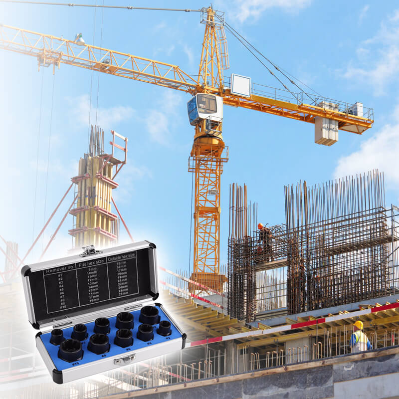 Frendorf | 10er Set mit Schraubenausdreher für beschädigte Schrauben