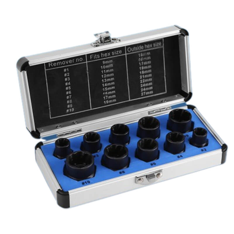 Frendorf | 10er Set mit Schraubenausdreher für beschädigte Schrauben