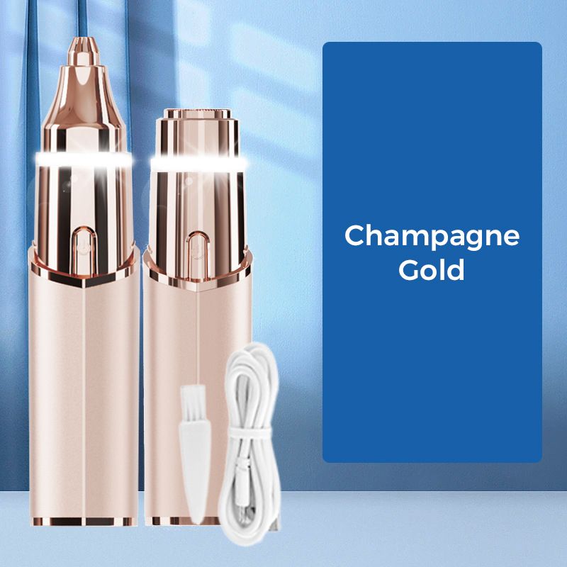 Frendorf | 2 in 1 Gesichtshaarrasierer und Augenbrauentrimmer (50% Rabatt)