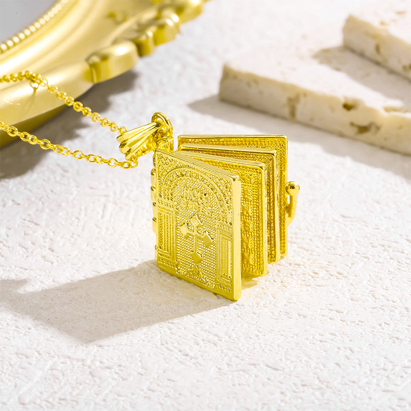 Frendorf | Öffbare Bibel-Halskette für Männer und Frauen