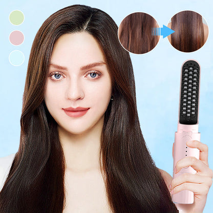 Frendorf | 2-in-1 Haarkamm - Effizientes Glätten und Locken für Perfektes Styling