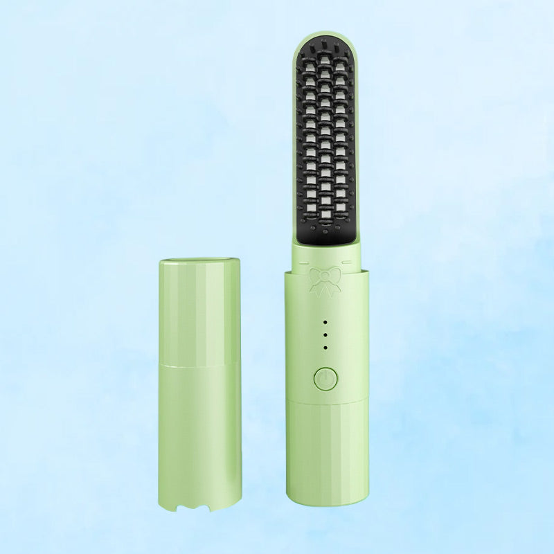 Frendorf | 2-in-1 Haarkamm - Effizientes Glätten und Locken für Perfektes Styling