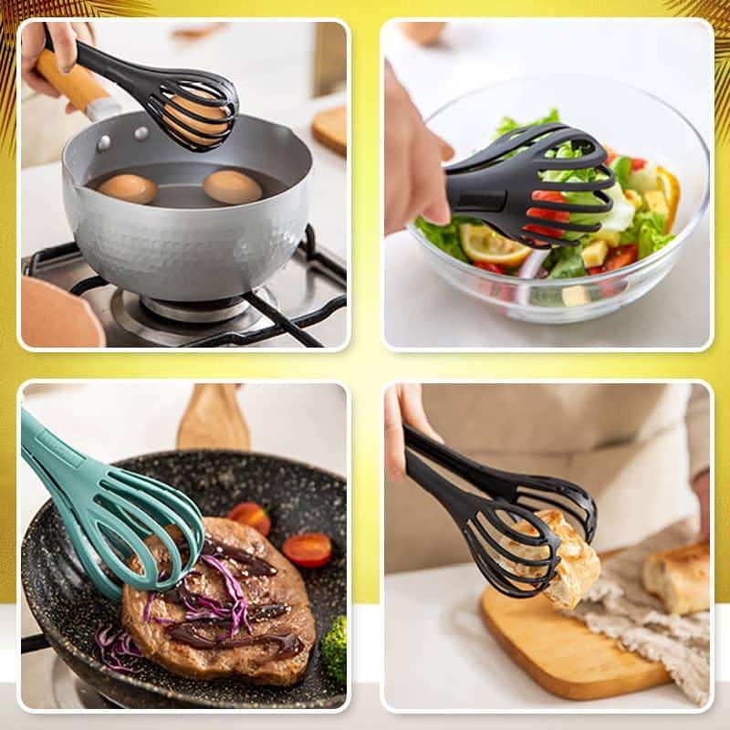 Frendorf | 2-in-1-Lebensmittelclip und Schneebesen | 1+2 GRATIS