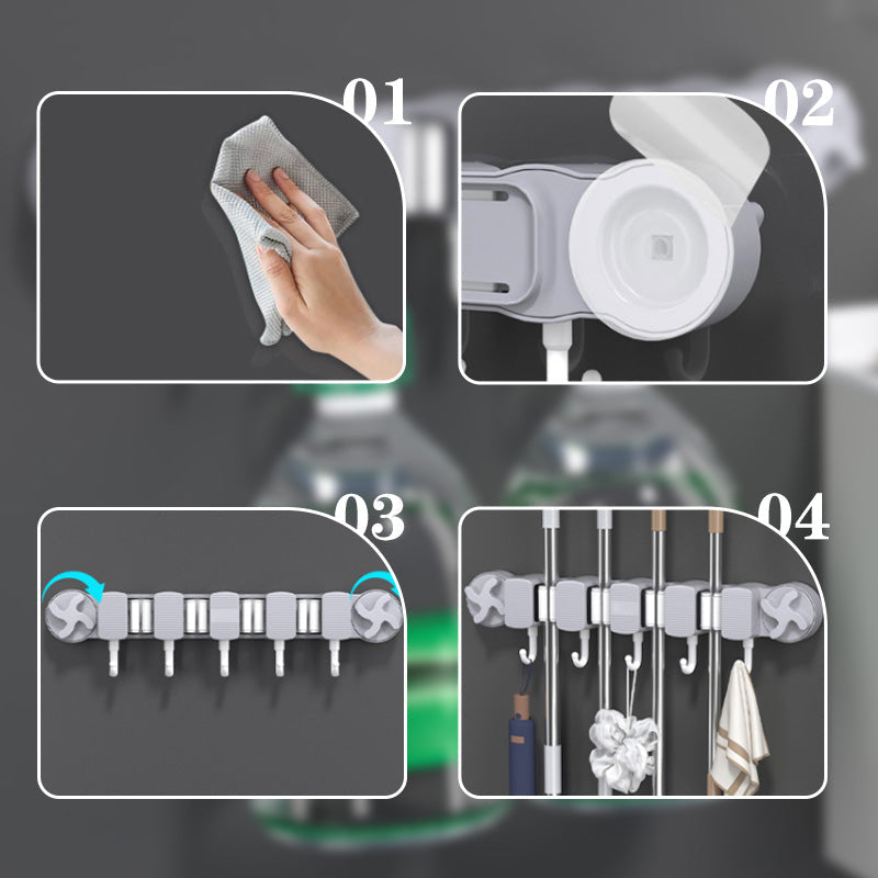 Frendorf | Befestigung für den Saugnapfmop ohne Bohren für das Badezimmer