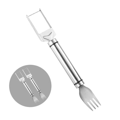 Frendorf | 2-in-1 Edelstahl Wassermelonenmesser und -gabel