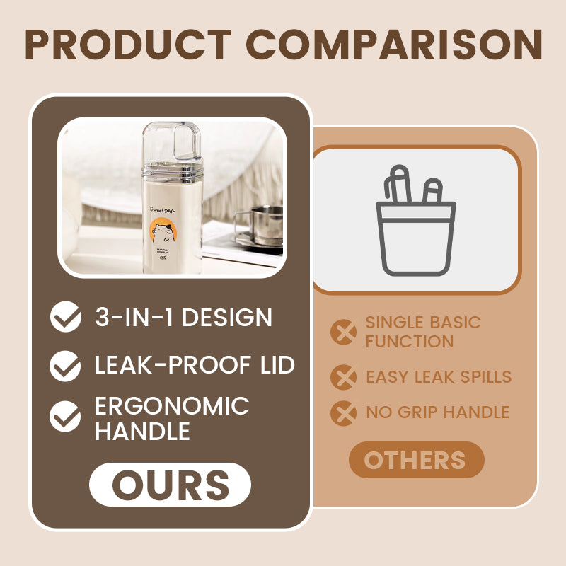 Frendorf | 3-in-1 Schnitt tragbare Toilette Tasche