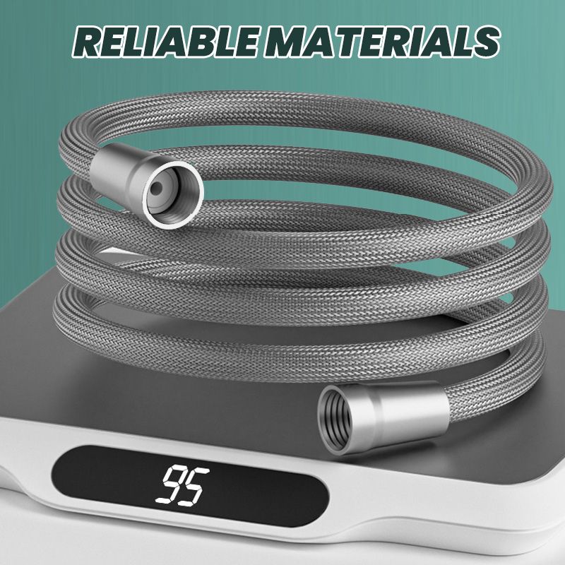 Frendorf | Aufgerüsteter explosionsgeschützter geflochtener Duschschlauch – auslaufsicher