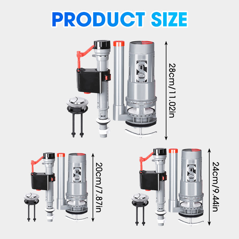Frendorf | Auslaufsicheres Zubehörset für den Toilettentank
