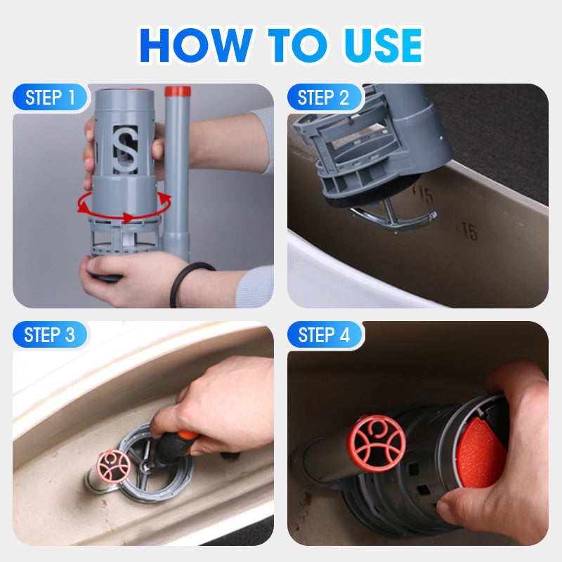 Frendorf | Auslaufsicheres Zubehörset für den Toilettentank