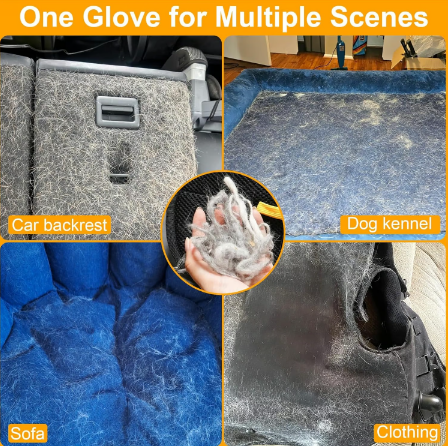 Frendorf | Elektrostatische Handschuhe zum Entfernen von Tierhaaren