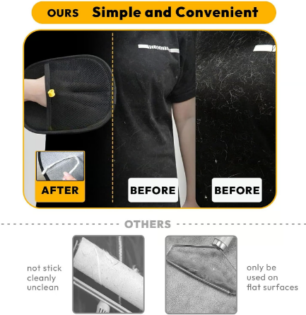 Frendorf | Elektrostatische Handschuhe zum Entfernen von Tierhaaren