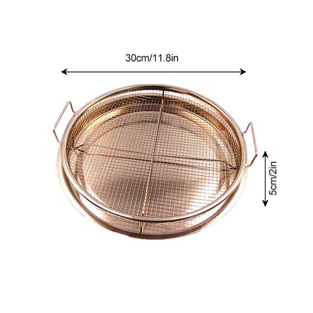 Edelstahl Backblech Öl Frittieren Backform Antihaft Grill