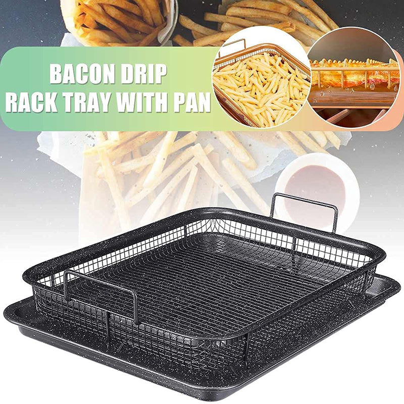 Edelstahl Backblech Öl Frittieren Backform Antihaft Grill