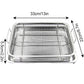 Edelstahl Backblech Öl Frittieren Backform Antihaft Grill