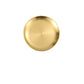 Edelstahl Abendessen Teller Restaurant Gold Serviertablett Runde Platte
