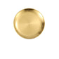 Edelstahl Abendessen Teller Restaurant Gold Serviertablett Runde Platte