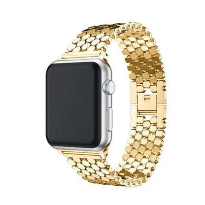 Frendorf | Dame Edelstahl Eleganz Uhrarmband für Apple Watch